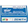 Punti - 130/E S100 - 6/4 - acciaio naturale - metallo - scatola da 1000 pezzi - conf. 100 pezzi - Zenith - 0311301431 - 80176336 - DMwebShop