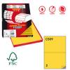 Etichetta adesiva C509 - permanente - 210 x 148,5 mm - 2 etichette per foglio - giallo - scatola 100 fogli A4 - Markin - X210C509GI - 8007047022325 - DMwebShop Etichetta adesiva C509 - permanente - 210 x 148,5 mm - 2 etichette per foglio - giallo - scatola 100 fogli A4 - Markin - X210C509GI - 8007047022325 - DMwebShop