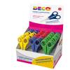 Forbici centimetrate - punta tonda - 13 cm - lama in acciaio inox - colori assortiti - conf. 30 pezzi - Deco - 775 - 8004957009194 - DMwebShop