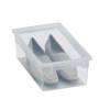 Contenitore multiuso Light Box XS - 19 x 33,4 x 11 cm - 5 lt - plastica - trasparente - Terry - 1001377 - 8005646013775 - DMwebShop