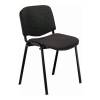 Sedia attesa Dado D5S - braccioli opzionali - ignifuga - nero - Unisit - D5S/IN - 8050043749079 - DMwebShop