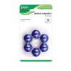 Bottoni magnetici diametro 2 cm blu blister 12 pezzi - 1415