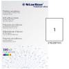 Etichetta adesiva in carta permanente 210 x 297 mm 1 etichetta per foglio bianco conf 100 fogli A4 Starline X210ODC503 - 4867