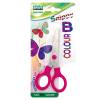 Forbici Snippy Color punta tonda 13 cm lama in acciaio colori assortiti Lebez 4512 - 3624