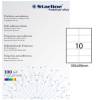 Etichetta adesiva - carta - permanente - 105 x 59 mm - 10 etichette per foglio - bianco - conf. 100 fogli A4 - Starline - X210ODC507 - 8025133013804 - DMwebShop Etichetta adesiva - carta - permanente - 105 x 59 mm - 10 etichette per foglio - bianco - conf. 100 fogli A4 - Starline - X210ODC507 - 8025133013804 - DMwebShop