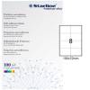 Etichetta adesiva - carta - permanente - 105 x 72 mm - 8 etichette per foglio - bianco - conf. 100 fogli - A4 - Starline - X210ODC502 - 8025133013828 - DMwebShop Etichetta adesiva - carta - permanente - 105 x 72 mm - 8 etichette per foglio - bianco - conf. 100 fogli - A4 - Starline - X210ODC502 - 8025133013828 - DMwebShop