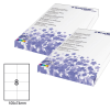Etichetta adesiva - carta - permanente - 105 x 74 mm - 8 etichette per foglio - bianco - conf. 100 fogli - A4 - Starline - X210ODC512 - 8025133013835 - DMwebShop