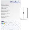 Etichetta adesiva - permanente - 105 x 148,5 mm - 4 etichette per foglio - bianco - conf. 100 fogli A4 - Starline - X210ODC519 - 8025133013866 - DMwebShop
