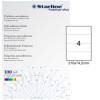 Etichetta adesiva - permanente - 210 x 74,2 mm - 4 etichette per foglio - bianco - conf. 100 fogli A4 - Starline - X210ODC564 - 8025133013897 - DMwebShop Etichetta adesiva - permanente - 210 x 74,2 mm - 4 etichette per foglio - bianco - conf. 100 fogli A4 - Starline - X210ODC564 - 8025133013897 - DMwebShop