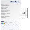 Etichetta adesiva - in carta - permanente - 52,5 x 25 mm - 48 etichette per foglio - bianco - conf. 100 fogli A4 - Starline - X210ODC556 - 8025133024473 - DMwebShop Etichetta adesiva - in carta - permanente - 52,5 x 25 mm - 48 etichette per foglio - bianco - conf. 100 fogli A4 - Starline - X210ODC556 - 8025133024473 - DMwebShop