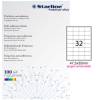Etichetta adesiva - permanente - 47,5 x 35 mm - angoli tondi - 32 etichette per foglio - bianco - conf. 100 fogli A4 - Starline - X210ODA407 - 8025133024497 - DMwebShop Etichetta adesiva - permanente - 47,5 x 35 mm - angoli tondi - 32 etichette per foglio - bianco - conf. 100 fogli A4 - Starline - X210ODA407 - 8025133024497 - DMwebShop