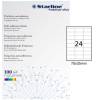 Etichetta adesiva - in carta - permanente - 70 x 35 mm - 24 etichette per foglio - bianco - conf. 100 fogli A4 - Starline - X210ODC549 - 8025133024534 - DMwebShop Etichetta adesiva - in carta - permanente - 70 x 35 mm - 24 etichette per foglio - bianco - conf. 100 fogli A4 - Starline - X210ODC549 - 8025133024534 - DMwebShop