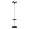Appendiabiti Jolly - 8 posti - 168 x 40 cm - con portaombrelli nero-grigio - Unisit - APUJOL/G - 8050043741103 - DMwebShop