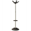 Appendiabiti con portaombrelli - 5 posti - 168 x 46 cm - nero-grigio - Unisit - APUEL/G - 8050043742698 - DMwebShop