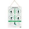 Cartello orario con catenella - acrilico - Lebez - 4506 - 8007509048009 - DMwebShop