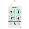 Cartello orario con catenella - acrilico - Lebez - 4506 - 8007509048009 - DMwebShop