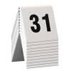 Numeri per tavoli - set da 31 a 40 - Securit - TN-31-40-WT - 8718226498144 - DMwebShop