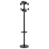 Appendiabiti Stand3,8 posti 175 x 37 cm nero - 11455