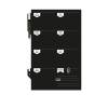 Lavagna da parete Weekplanner 30 x 45 cm nero - 10184