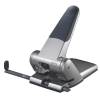 Perforatore 5180 passo 8 cm max 65 fogli 2 fori argento - 10411