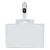 Portanome Pass 3M clip in metallo senza cartoncino 9,5 x 6 cm PVC - 9557