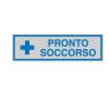Targhetta adesiva PRONTO SOCCORSO 16,5 x 5 cm - 10749