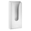 Dispenser per sacchetti igienici - capacita' 60 sacchetti - 13,5 x 5,5 x 29,5 cm - bianco - Mar Plast - A53101 - 8020090002229 - DMwebShop