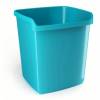 Cestino gettacarte Mydesk - altezza 32,3 cm - 15 lt - turchese - Arda - 8116TU - 8003438014955 - DMwebShop