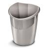 Cestino gettacarte Ellypse Xtra Strong altezza 38 cm 15 lt grigio talpa - 12376