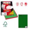 Etichette adesive C 501 in carta permanenti 105 x 36 mm 100 fogli verde - 12634 Etichette adesive C 501 in carta permanenti 105 x 36 mm 100 fogli verde - 12634