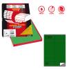 Etichette adesive C 501 in carta permanenti 105 x 36 mm 100 fogli verde - 12634