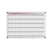 Planner magnetico annuale 90 x 60 cm silver - 12272