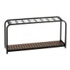 Portaombrelli Multi 16 posti 100,2 x 26 x 52,5 cm nero acciaio - 11540