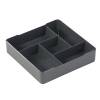 Organizer da tavolo Coffee Point - 4,8 x 21 x 21 cm - ABS - grigio carbone - Durable - 3386-58 - 4005546978680 - DMwebShop
