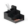 Portaoggetti da scrivania Optimo - 16,2 x 11,8 x 11 cm - nero - Durable - 1701588058 - 4005546108131 - DMwebShop