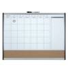 Organizer magnetico con calendario mensile 58,5 x 43 cm - 13485