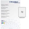 Etichetta adesiva - carta - permanente - 35 x 23,5 mm - 72 etichette per foglio - bianco - conf. 100 fogli - A4 - Starline - X210ODC526 - 8025133013668 - DMwebShop Etichetta adesiva - carta - permanente - 35 x 23,5 mm - 72 etichette per foglio - bianco - conf. 100 fogli - A4 - Starline - X210ODC526 - 8025133013668 - DMwebShop