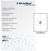 Etichetta adesiva - permanente - 105 x 99 mm - 6 etichette per foglio - bianco - conf. 100 fogli A4 - Starline - X210ODC540 - 8008842556473 - DMwebShop