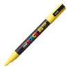 Marcatore a base d acqua Uni Posca PC3M punta fine 0,9,1,3 mm giallo - 6270