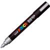 Marcatore a base d acqua Uni Posca PC5M punta tonda media 1,8,2 - 5 mm argento Uni Mitsubishi - 6537 Marcatore a base d acqua Uni Posca PC5M punta tonda media 1,8,2 - 5 mm argento Uni Mitsubishi - 6537