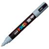 Marcatore a base d acqua Uni Posca PC5M punta tonda media 1,8,2 - 5 mm grigio Uni Mitsubishi - 6263 Marcatore a base d acqua Uni Posca PC5M punta tonda media 1,8,2 - 5 mm grigio Uni Mitsubishi - 6263