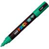 Marcatore a base d acqua Uni Posca PC5M punta tonda media 1,8,2 - 5 mm verde Uni Mitsubishi - 1939