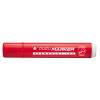 Marcatore permanente Marker punta a scalpello 6,5 mm rosso - 5015