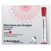 Marcatore per lavagne cancellabili - punta tonda - 2 mm - rosso - conf. 12 pezzi - Starline - STL1651. - 8025133021137 - DMwebShop