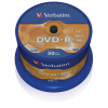 Scatola 50 DVD-R - argento lucido - 4,7 Gb - Verbatim - 43548 - 23942435488 - DMwebShop
