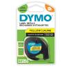 Nastro Letratag 912020 - in plastica - 12 mm x 4mt - giallo - Dymo - S0721620 - 71701913326 - DMwebShop