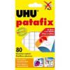 Supporti in gomma adesiva Patafix - bianco - conf. 80 pezzi - Uhu - D1620 - 64792 - 4026700417104 - DMwebShop