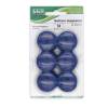 Bottoni magnetici diametro 3 cm blu blister 12 pezzi - 13639