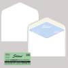 Busta Busta Silver Matic FSC senza finestra gommata 11,4 x 16,2 cm 80 gr - 7371