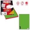 Etichette adesive C 503 in carta permanenti 210 x 297 mm 100 fogli verde fluo - 7871